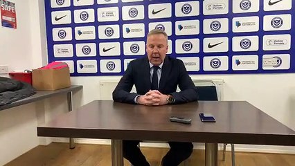 Kenny Jackett post AFC Wimbledon victory