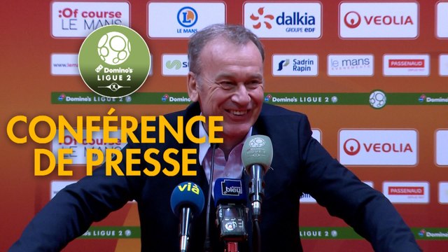 Conférence de presse Le Mans FC - AJ Auxerre (0-1) : Richard DEZIRE (LEMANS) - Jean-Marc FURLAN (AJA) - 2019/2020