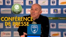 Conférence de presse Chamois Niortais - Havre AC (0-1) :  (CNFC) - Paul LE GUEN (HAC) - 2019/2020