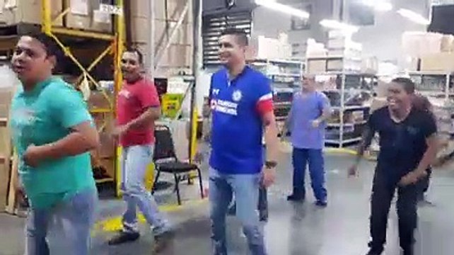 Dancing Mexican style - come on the boys!