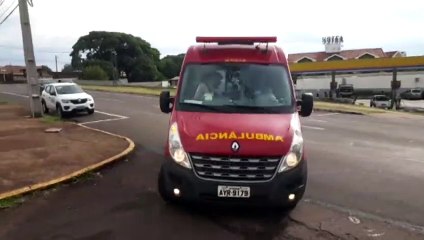 Ferido é encaminhado para a UPA Tancredo Neves