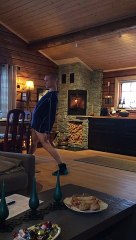 Slippery Floor Makes for Smooth Entrances