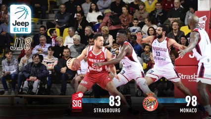 Jeep® ÉLITE : Strasbourg vs Monaco (J18)