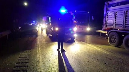 Trafik kazası: 1 ölü, 2 ağır yaralı