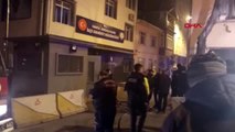 Kocaeli darıca'da ilçe emniyet müdürlüğünde yangın