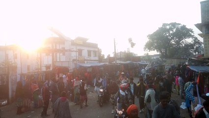 Funeral of dead body in bus