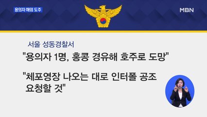 유튜버 피습 용의자 해외 도주…경찰, 인터폴 공조 요청