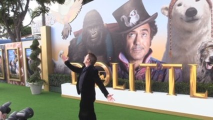 Robert Downey Jr. y Selena Gómez reinan en el estreno de "Dolittle"