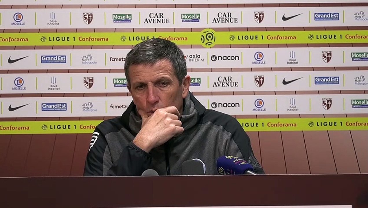 Thierry Laurey évoque le mercato hivernal après la défaite à Metz