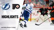 NHL Highlights | Lightning @ Flyers 01/11/20
