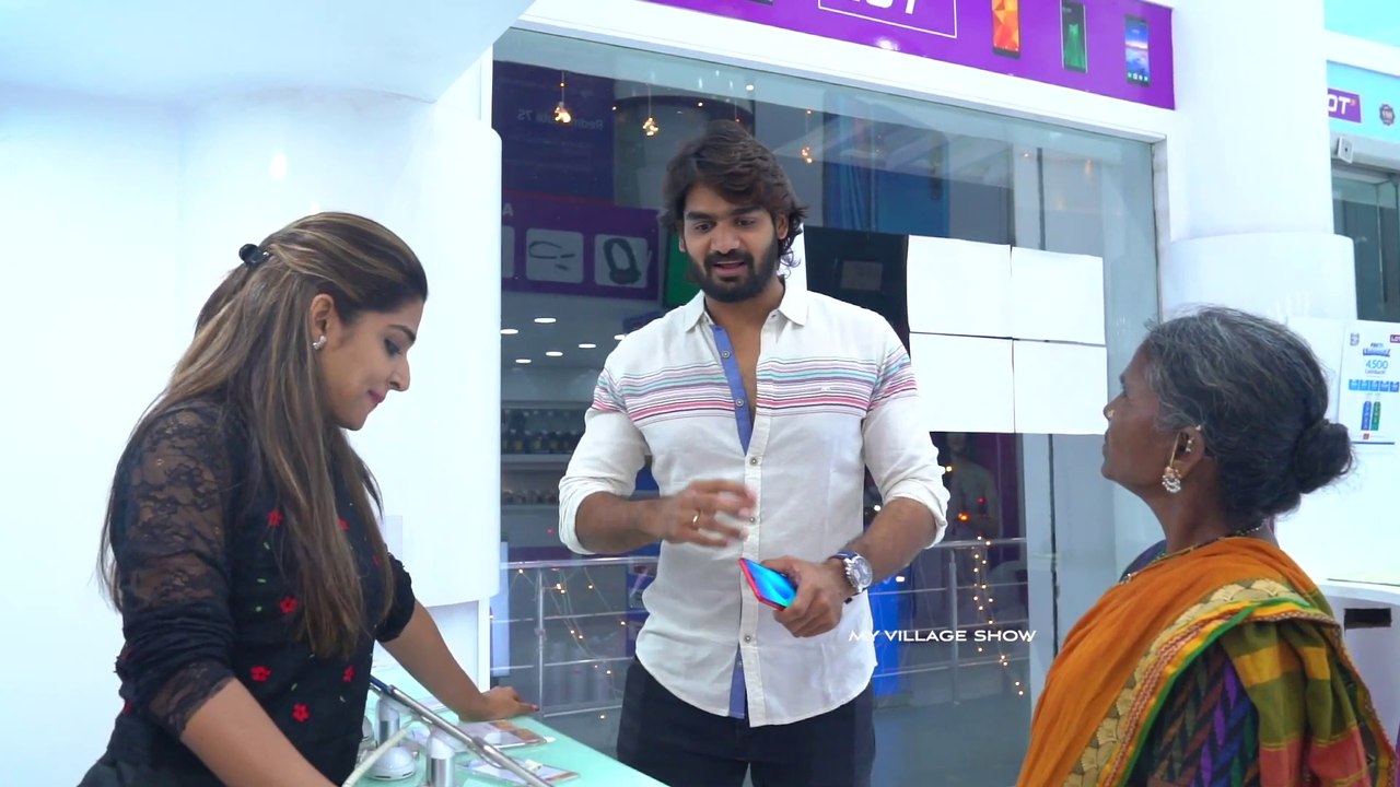 Gangavva smartphone shopping guna 369 promotion │my village show comedy