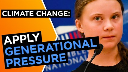 Why generational pressure is the key to climate change policy