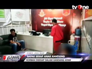 Bapak Sekap Anak Kandungnya di Kandang Ayam