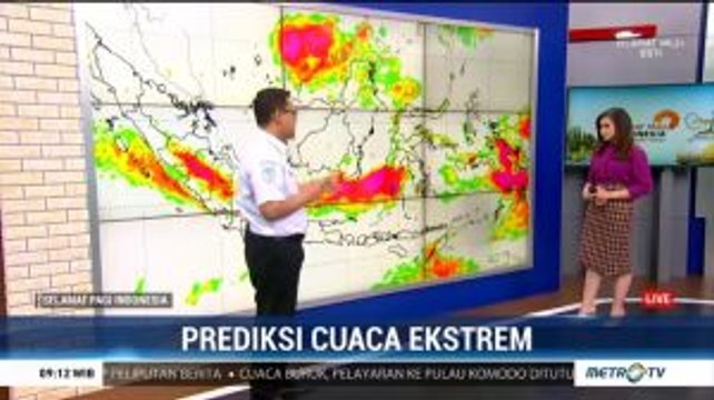 BMKG Prediksi Pulau Sumatera dan Sulawesi Alami Cuaca Ekstrem Hari Ini