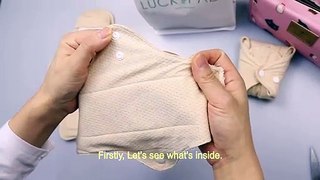 What's inside the reusable sanitary pads？