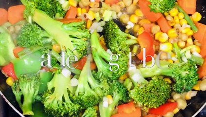 Descargar video: Sautéed vegetable |vegetable salad recipe