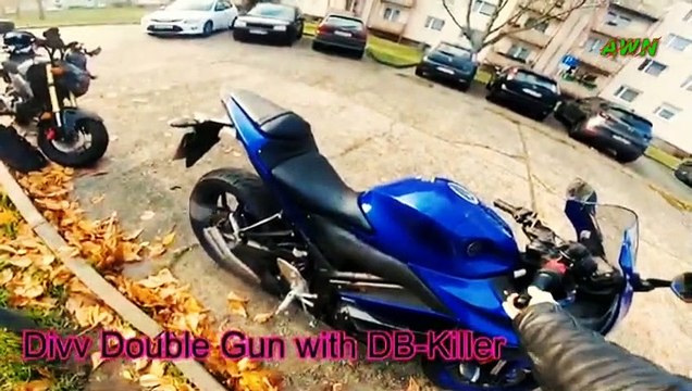 2020 Yamaha yzf R3 Exhaust Sound Without DB Killer Top Speed tRiding Pure and Fast Riding