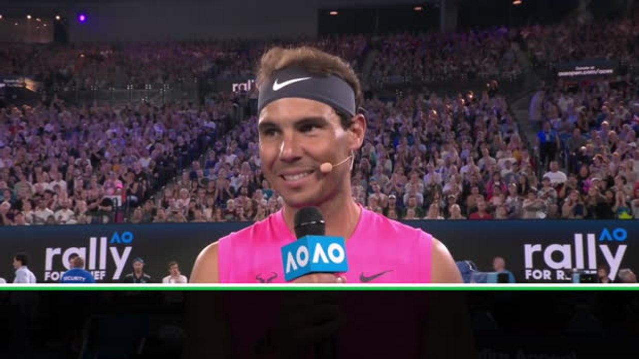 Nadal and Federer pledge 250,000 dollars to bushfire relief