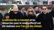 Johnny Hallyday : son cercueil finalement transféré dans un caveau