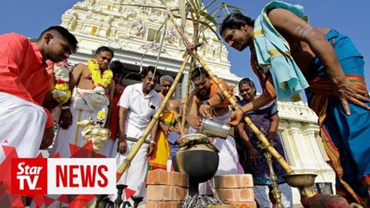 Devotees head to temples for Ponggal