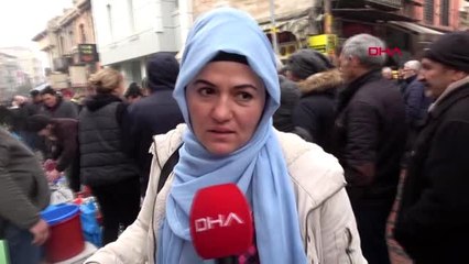Edirne'de ucuz hamsi kuyruğu