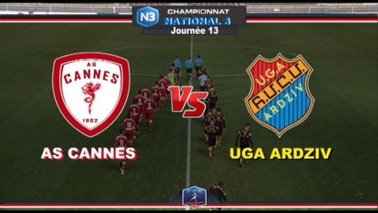 Résumé du Match   AS CANNES 2-0 UGA ARDZIV Saison: 2019/2020 J13 Championnat de N3 ASCTV