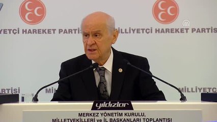 Bahçeli: "Provokasyonlarla tetiklenen büyük ve yıkıcı bir savaşa engel olmak her ülkenin ortak...