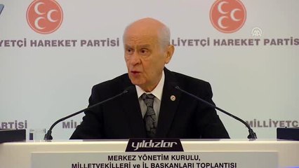 Bahçeli: "Türkiye'nin suikast karşısında aldığı pozisyon çok dengelidir"