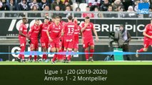 Ligue 1 : Amiens - Montpellier (1-2) | 2019-2020