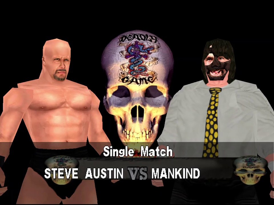 Warzone- WWF Attitude Mod Matches Stone Cold Steve Austin vs Mankind