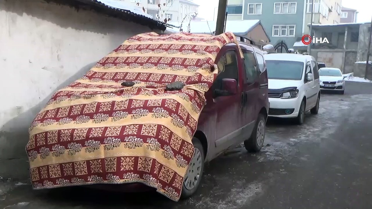 Ağrı’da soğuk hava hayatı durma noktasına getirdi