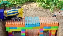 Bridge Construction Vehicles toys for kids Fire Truck, Dump Truck for children