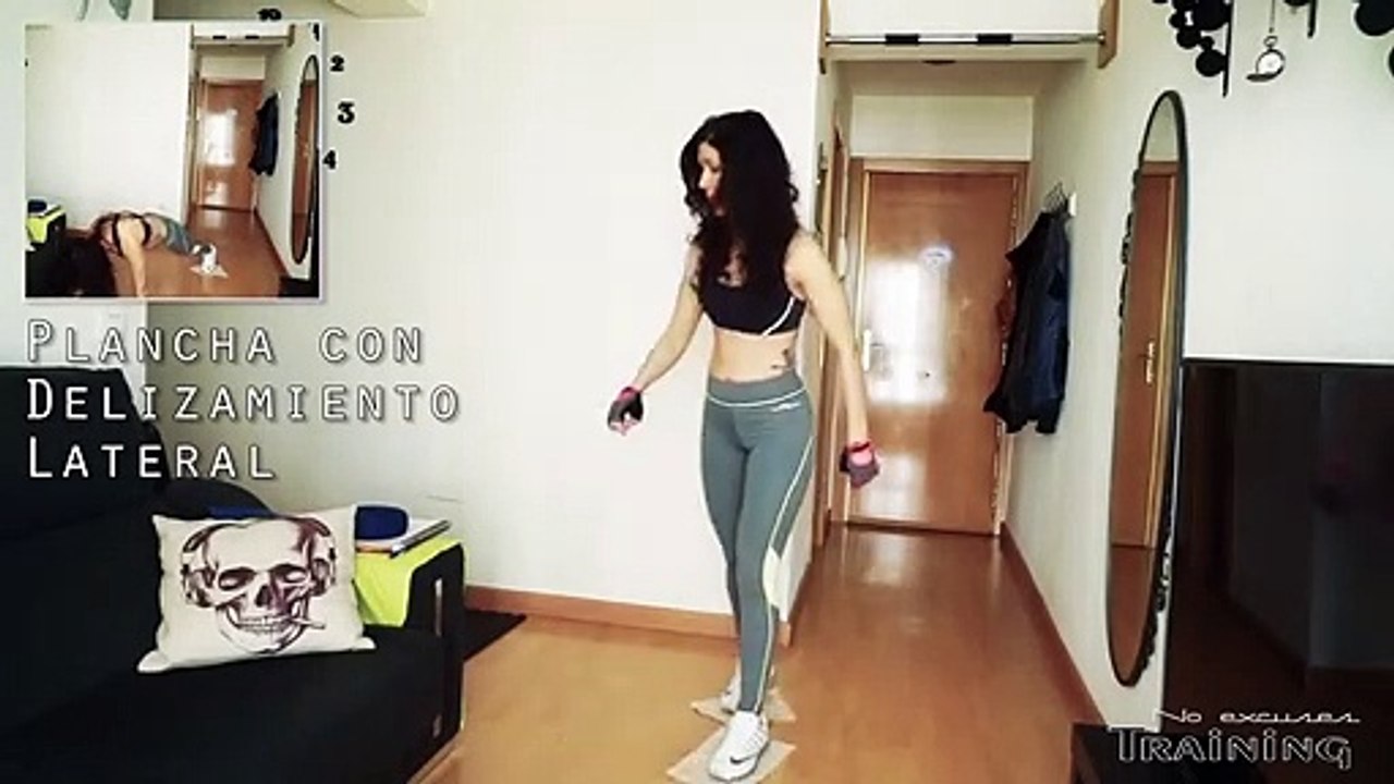Rutina Explosiva para glúteos, piernas y abdomen! (HIIT GAP) 15 minutos