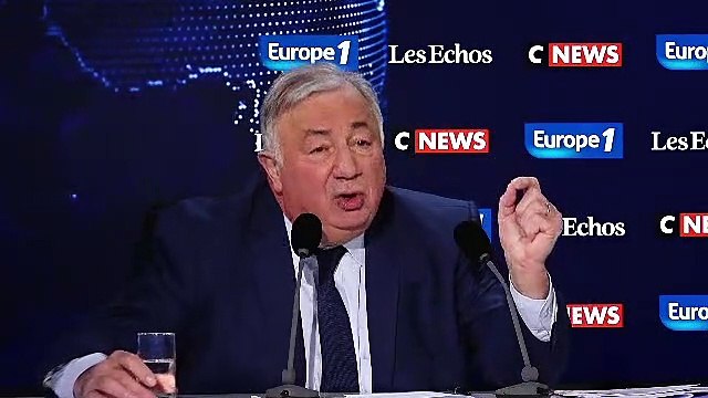 Il y a une forme de rupture de confiance entre Emmanuel Macron et une partie du pays , estime Gérard Larcher