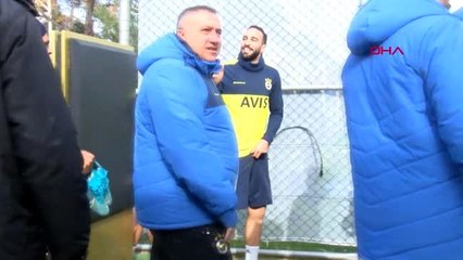 Spor fenerbahçe başkanı ali koç idmanı izledi