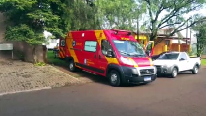 Siate atende vítima de queda no Bairro Santa Cruz