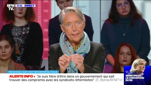 Élisabeth Borne sur Lubrizol: Ce qui a été remis en service est une activité très partielle qui n'a rien à voir avec la zone incendiée
