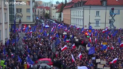 Juízes europeus protestam na Polónia