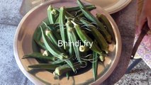 Bhindi fry recipe / भिंडी फ्राई ५ मिनट में / Okra recipe / Ladyfinger recipe