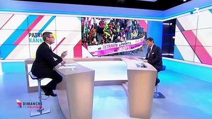 Patrick Kanner - France 3 dimanche 12 janvier 2020