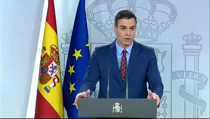 Pedro Sánchez: "El Gobierno hablará con varias voces pero con una misma palabra"