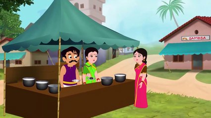 Curd Seller malayalam story for kids fairy tales