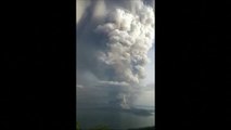 Alerta en Filipinas ante la erupción del volcán Taal