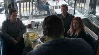 Avengers Meets Professor Hulk Scene Avengers Endgame