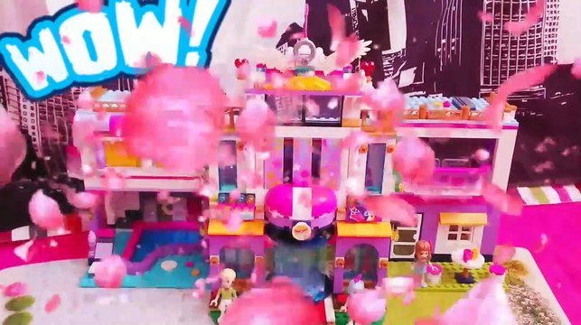 Luxury spa hotel lego friends toys for girls, kids, teenager - Hôtel de luxe avec spa lego friends like, jouet pour fille, enfants, ado