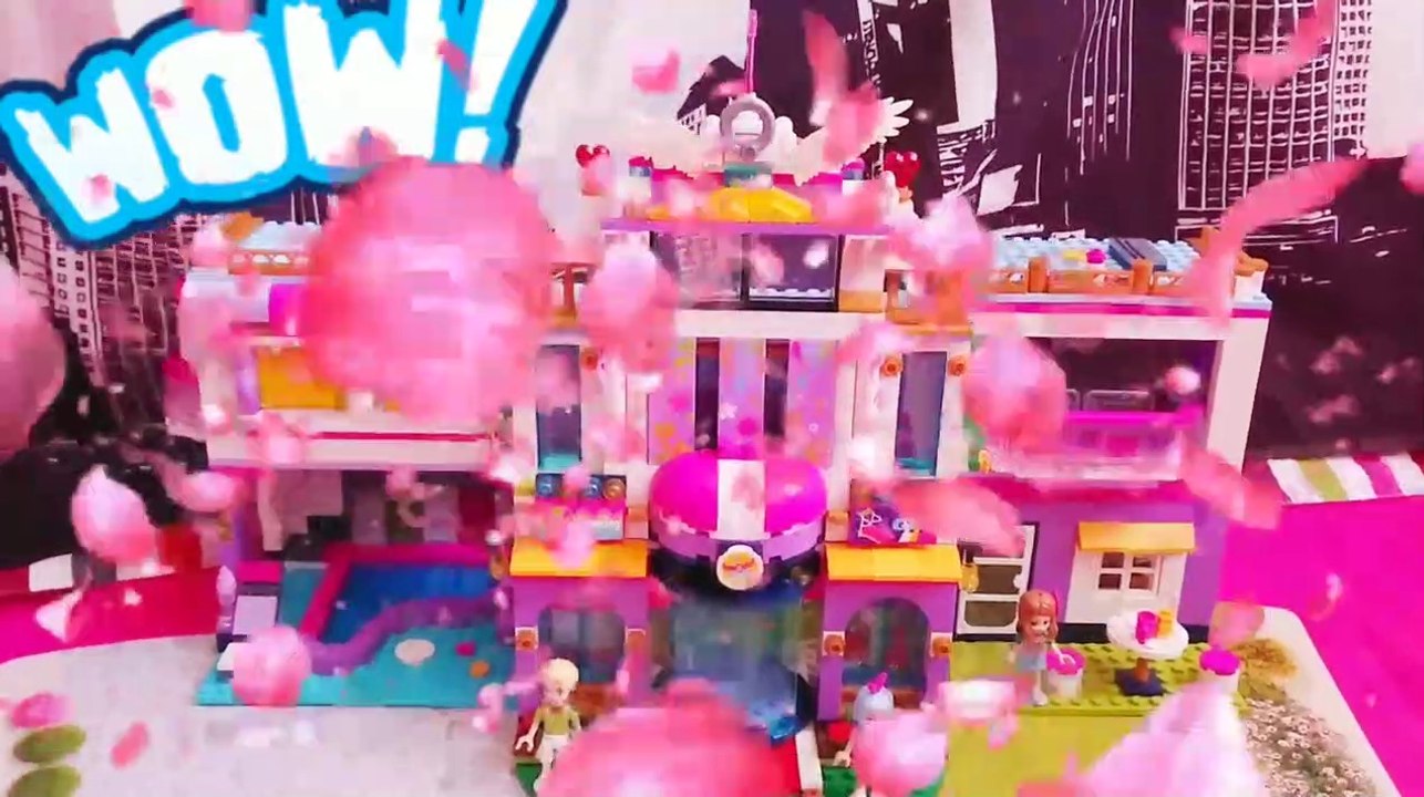 Luxury spa hotel lego friends toys for girls, kids, teenager - Hôtel de luxe avec spa lego friends like, jouet pour fille, enfants, ado