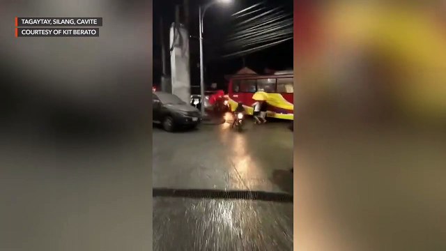 Ashfall in Tagaytay City after Taal Volcano activity