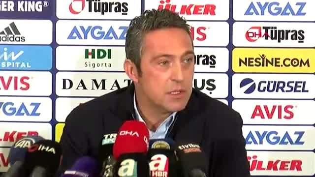 Spor fenerbahçe başkanı ali koç'un açıklamaları