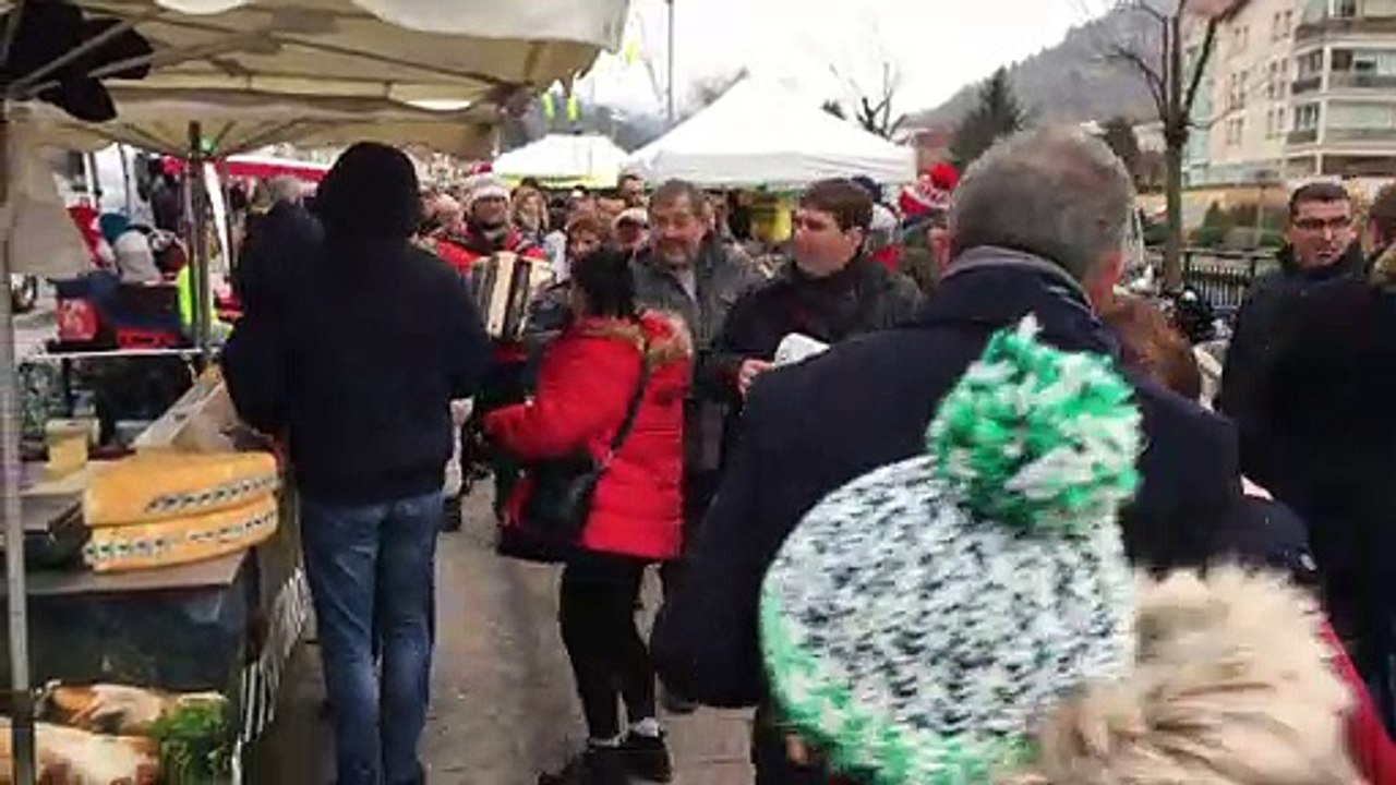 Le festival Accords des Montagnes démarre sur le marché de La Bresse