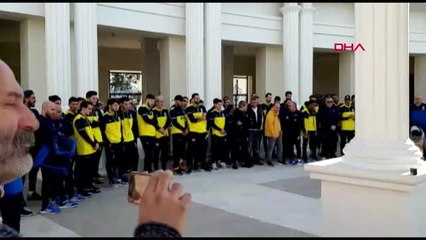 Spor fenerbahçeli futbolcular, eğlence merkezinde stres attı